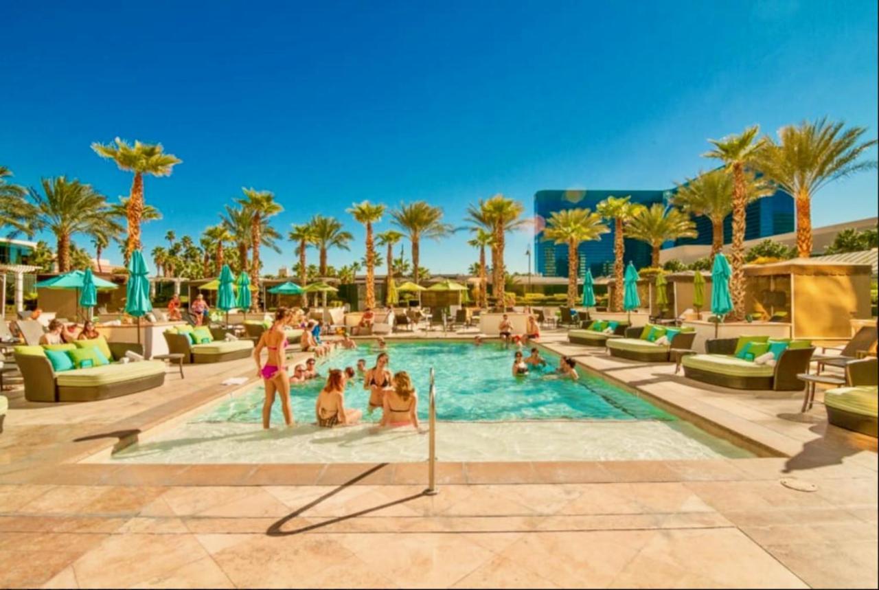 Strip View Balcony Suites - No Resort Fee ! Las Vegas Exterior foto